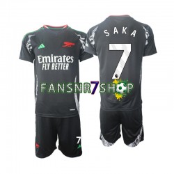 Arsenal fußball trikot Saka 7 Kinder Auswärts 2024-2025 Kurzarm