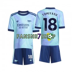 Arsenal fußball trikot Takehiro Tomiyasu 18 Kinder Ausweich 2024-2025 Kurzarm