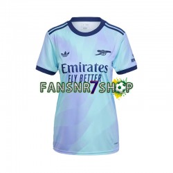 Arsenal fußball trikot Dame Ausweich 2024-2025 Kurzarm