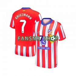 Atlético Madrid fußball trikot Antoine Griezmann 7 Herren Heim 2024-2025 Kurzarm