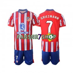 Atlético Madrid fußball trikot Griezmann 7 Kinder Heim 2024-2025 Kurzarm