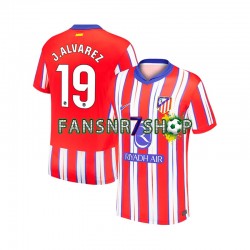 Atlético Madrid fußball trikot Julian Alvarez 19 Herren Heim 2024-2025 Kurzarm