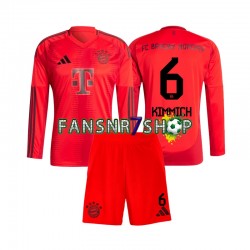 FC Bayern München fußball trikot Joshua Kimmich 6 Kinder Heim 2024-2025 Langarm