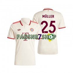 FC Bayern München fußball trikot Muller 25 Herren Ausweich 2024-2025 Kurzarm