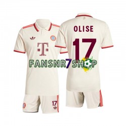 FC Bayern München fußball trikot Olise 17 Kinder Ausweich 2024-2025 Kurzarm