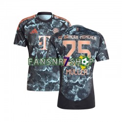 FC Bayern München fußball trikot Thomas Muller 25 Herren Auswärts 2024-2025 Kurzarm