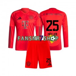 FC Bayern München fußball trikot Thomas Muller 25 Kinder Heim 2024-2025 Langarm