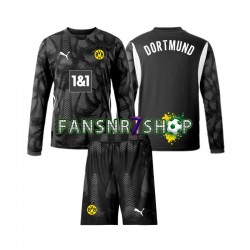 Borussia Dortmund fußball trikot Torhüter Kinder Viertes 2024-2025 Langarm