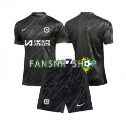 Chelsea fußball trikot Torhüter Kinder Auswärts 2024-2025 Kurzarm