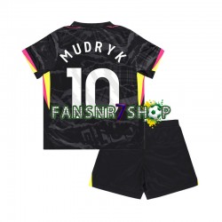 Chelsea fußball trikot Mychajlo Mudryk 10 Kinder Ausweich 2024-2025 Kurzarm