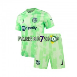 FC Barcelona fußball trikot Kinder Ausweich 2024-2025 Kurzarm