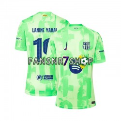 FC Barcelona fußball trikot LAMINE YAMAL 19 UCL Font Herren Ausweich 2024-2025 Kurzarm