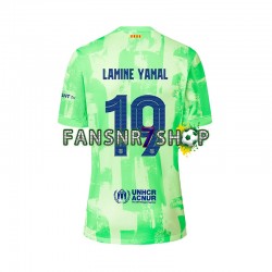 FC Barcelona fußball trikot LAMINE YAMAL 19 UCL Font Herren Ausweich 2024-2025 Kurzarm