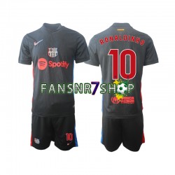 FC Barcelona fußball trikot Ronaldinho 10 Kinder Auswärts 2024-2025 Kurzarm