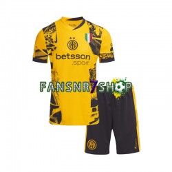 Inter Mailand fußball trikot Kinder Ausweich 2024-2025 Kurzarm