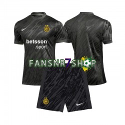 Inter Mailand fußball trikot Torhüter Kinder Ausweich 2024-2025 Kurzarm