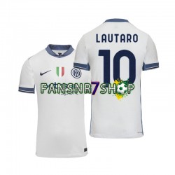 Inter Mailand fußball trikot Lautaro 10 Herren Auswärts 2024-2025 Kurzarm