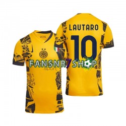 Inter Mailand fußball trikot Lautaro 10 Herren Ausweich 2024-2025 Kurzarm