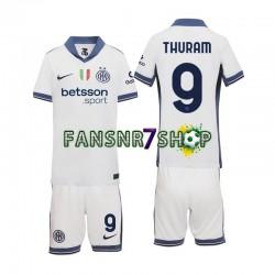 Inter Mailand fußball trikot Marcus Thuram 9 Kinder Auswärts 2024-2025 Kurzarm