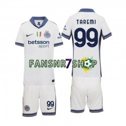 Inter Mailand fußball trikot Mehdi Taremi 99 Kinder Auswärts 2024-2025 Kurzarm