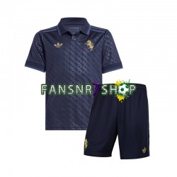 Juventus Turin fußball trikot Kinder Ausweich 2024-2025 Kurzarm