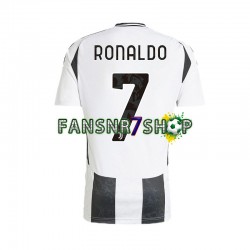 Juventus Turin fußball trikot Cristiano Ronaldo 7 Herren Heim 2024-2025 Kurzarm