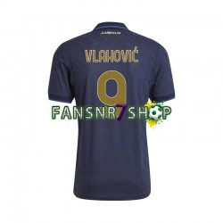 Juventus Turin fußball trikot Vlahovic 9 Herren Ausweich 2024-2025 Kurzarm