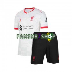 Liverpool fußball trikot Kinder Ausweich 2024-2025 Kurzarm