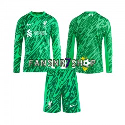 Liverpool fußball trikot Torhüter Kinder Auswärts 2024-2025 Langarm