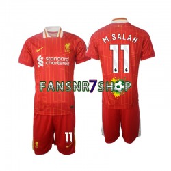 Liverpool fußball trikot M.Salah 11 Kinder Heim 2024-2025 Kurzarm