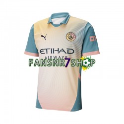 Manchester City fußball trikot Herren Viertes 2024-2025 Kurzarm