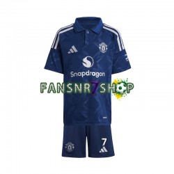 Manchester United fußball trikot Cristiano Ronaldo 7 Kinder Auswärts 2024-2025 Kurzarm