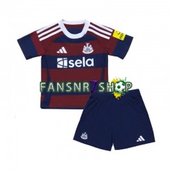 Newcastle United fußball trikot Kinder Auswärts 2024-2025 Kurzarm