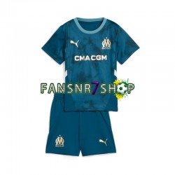 Olympique Marseille fußball trikot Kinder Auswärts 2024-2025 Kurzarm