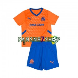 Olympique Marseille fußball trikot Kinder Ausweich 2024-2025 Kurzarm