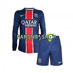 Paris Saint-Germain fußball trikot Kinder Heim 2024-2025 Langarm
