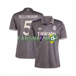 Real Madrid fußball trikot BELLINGHAM 5 Herren Ausweich 2024-2025 Kurzarm