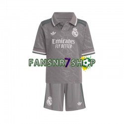 Real Madrid fußball trikot Kinder Ausweich 2024-2025 Kurzarm