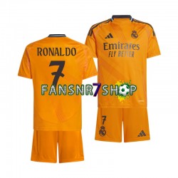 Real Madrid fußball trikot Cristiano Ronaldo 7 Kinder Auswärts 2024-2025 Kurzarm