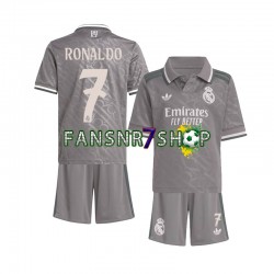 Real Madrid fußball trikot Cristiano Ronaldo 7 Kinder Ausweich 2024-2025 Kurzarm