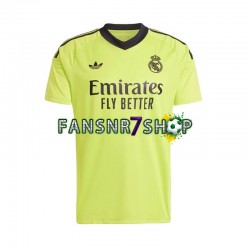Real Madrid fußball trikot Torhüter Herren Ausweich 2024-2025 Kurzarm