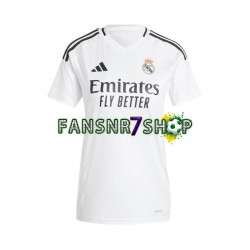 Real Madrid fußball trikot Dame Heim 2024-2025 Kurzarm
