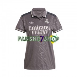 Real Madrid fußball trikot Dame Ausweich 2024-2025 Kurzarm