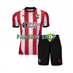 Southampton fußball trikot Kinder Heim 2024-2025 Kurzarm