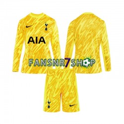 Tottenham Hotspur fußball trikot Torhüter Kinder Heim 2024-2025 Langarm