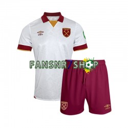 West Ham United fußball trikot Kinder Ausweich 2024-2025 Kurzarm