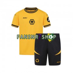 Wolverhampton Wanderers fußball trikot Kinder Heim 2024-2025 Kurzarm